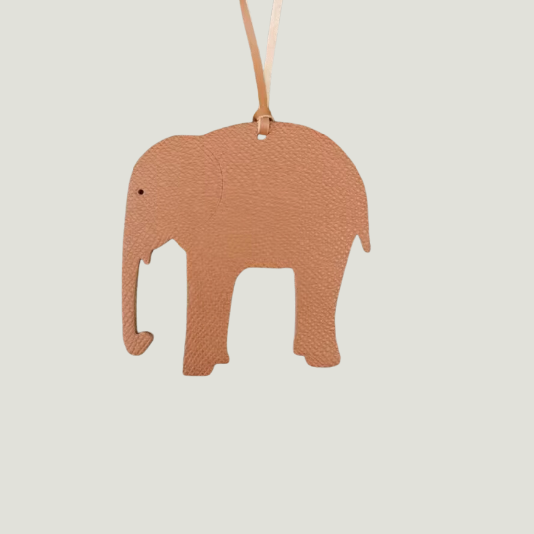 Elephant Leather Charms